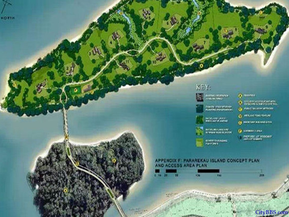 Pararekau Island和Kopuahingahinga Island