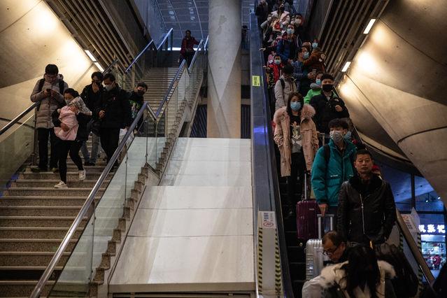 多图直击肺炎疫情下武汉火车站华南海鲜市场