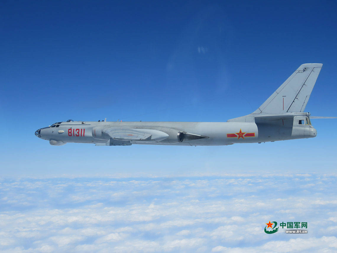 轰6J轰炸机首次公开海军航空兵添新航母杀手