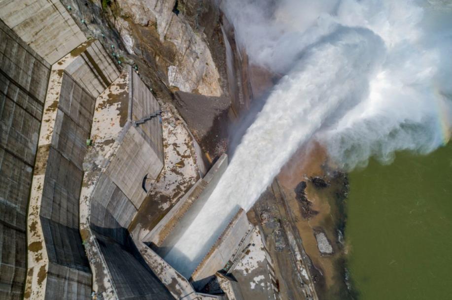 世界在建规模最大水电站——中国白鹤滩水电站