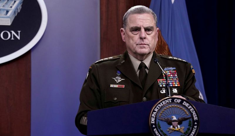 美国最高军事将领米利（Mark Milley）