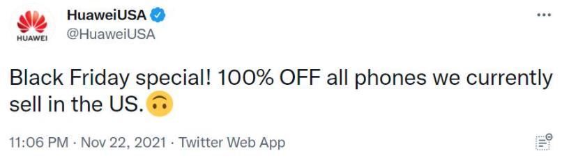 所有美在售手机享100%折扣