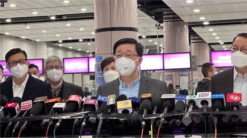 李家超表示，不设配额的通关“肯定会出现”