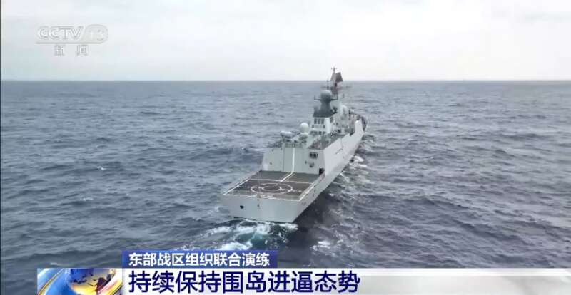 这场演习具有极高的实战型。它演练的就是全面模拟攻台