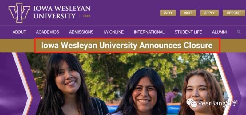 爱荷华卫斯理大学（Iowa Wesleyan University）。该校成立于1842年，建立至今已有181年历史 ...