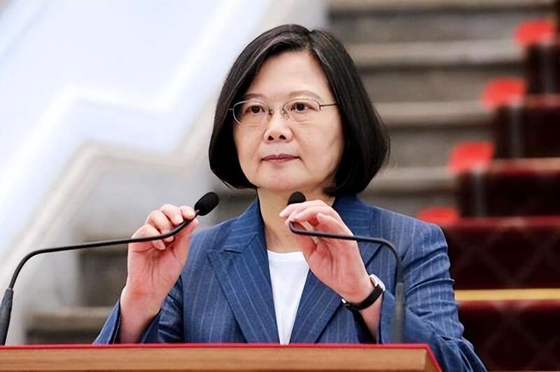 民进党人蔡英文上台