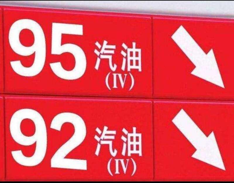 95号相当于美国性能品质最差的87号