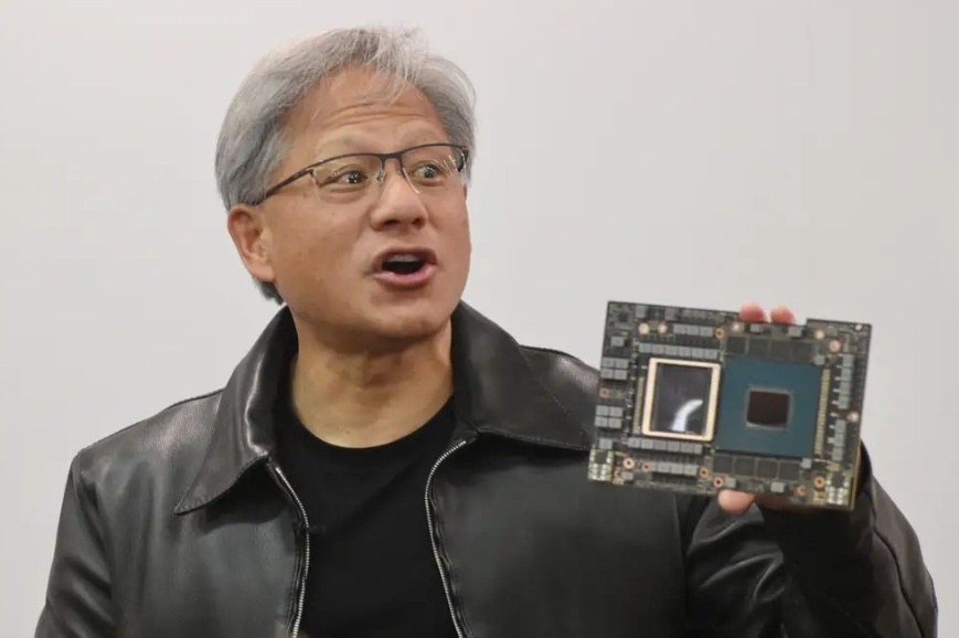 芯片巨头英伟达首席执行官黄仁勋（Jensen Huang）