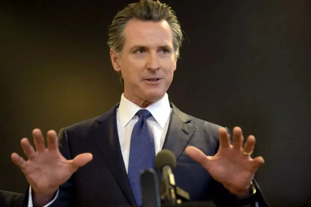 加州州长加文·纽森(Gavin Newsom)