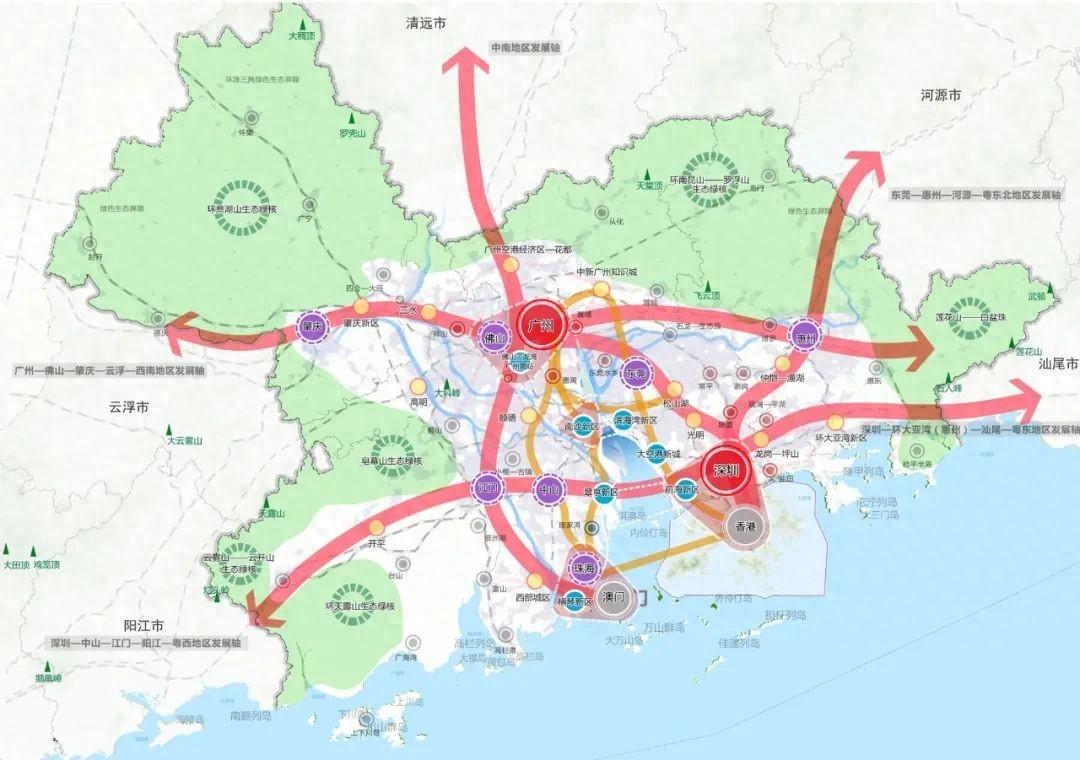 广东省印发广州、深圳都市圈发展规划
