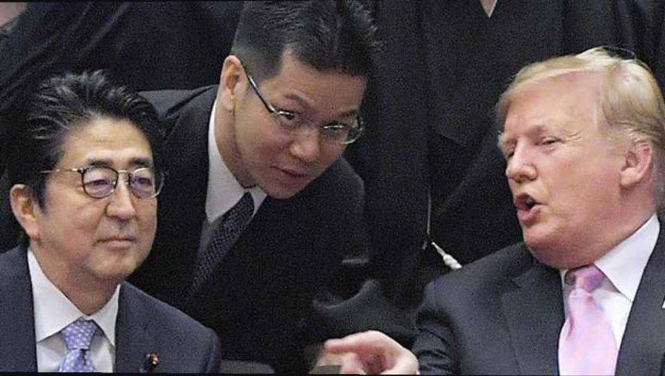 高尾直在安倍与特朗普的数十次会面中担任翻译