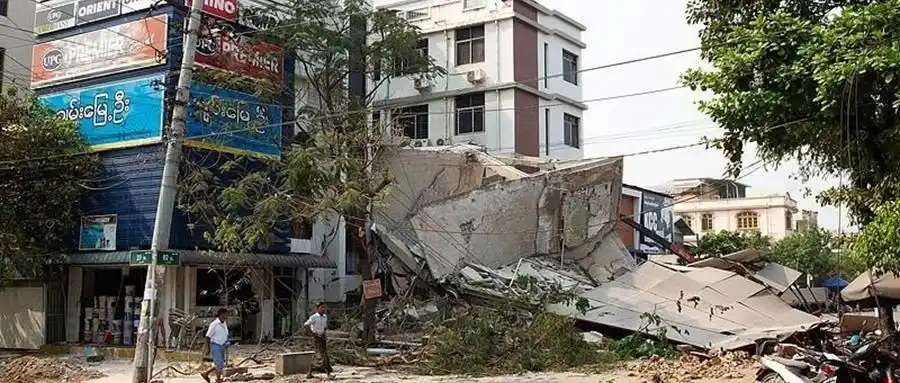 缅甸中部的7.9级地震