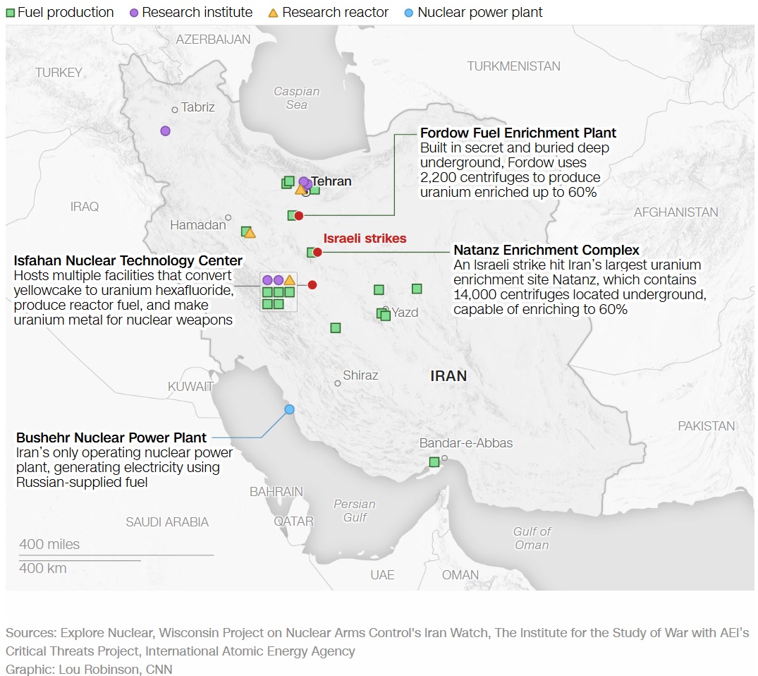 Iran has a well-developed nuclear program