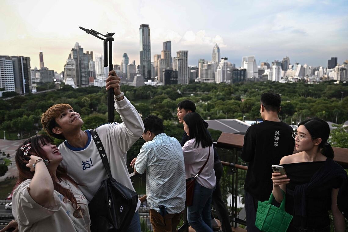 泰国首都曼谷9月初新开张的Dusit中央公园购物中心
