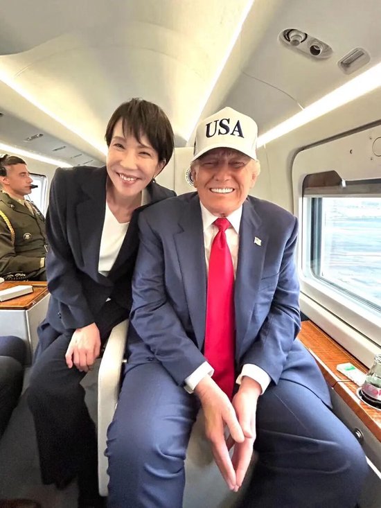 高市早苗欢迎特朗普