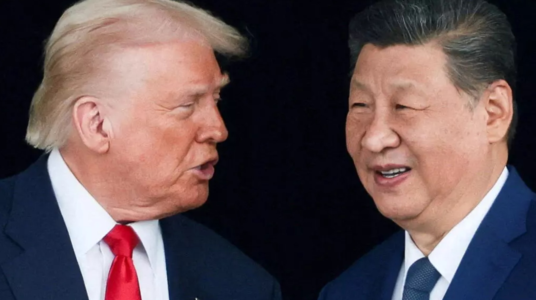 2025年10月30日，在韩国釜山举行的亚太经合组织（APEC）峰会期间，美国总统唐纳德·特朗普与中国国家主席习 ...