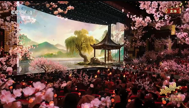 借助央视听媒体大模型2.0实现了“一月一人一景，一花一态一观”的东方美学视觉呈现 ...